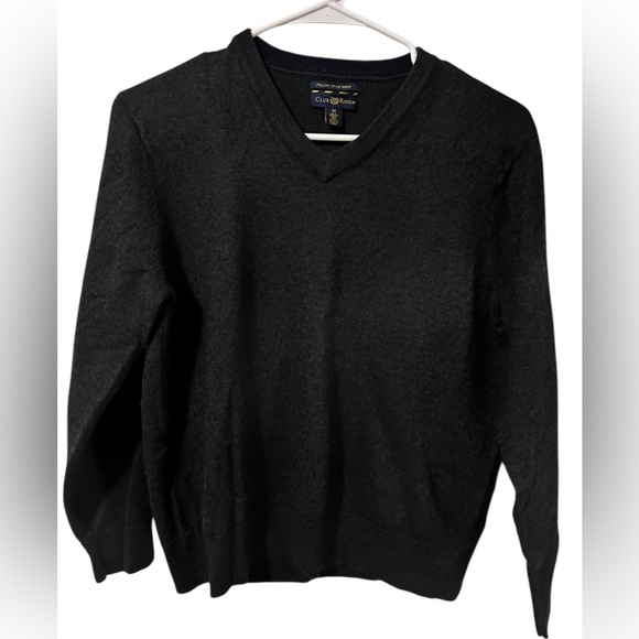 Club Room gray wool sweater - Picture 1 of 6